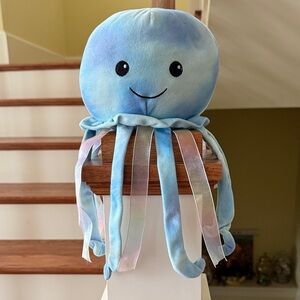 Blue Tie-Dye Octopus Plush Toy
